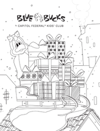 Blue Bucks Coloring Sheet Image 2