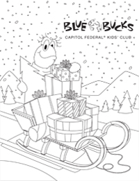 Blue Bucks Coloring Sheet Image 5