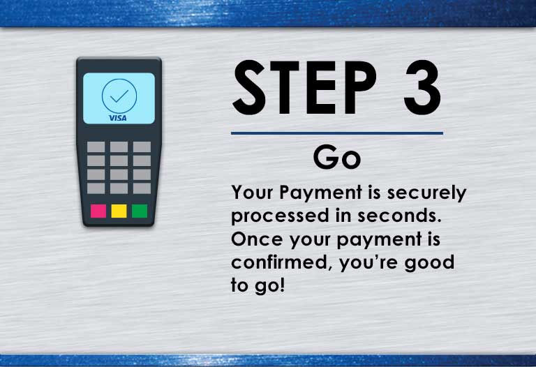 Step 3 on how to for contactless payments