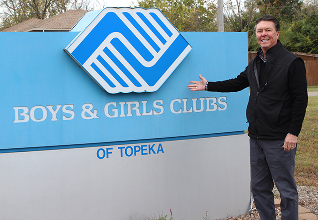 Ken Scott by Boys and Girls Club sign image