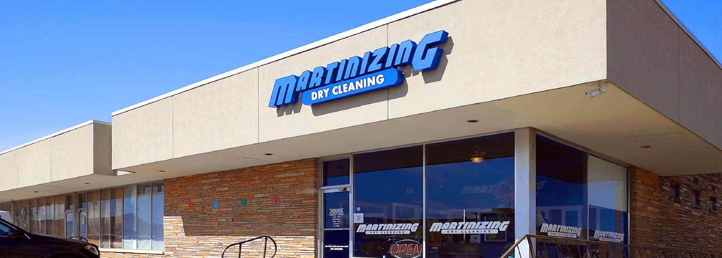 Front of Martinizing Dry Cleaners