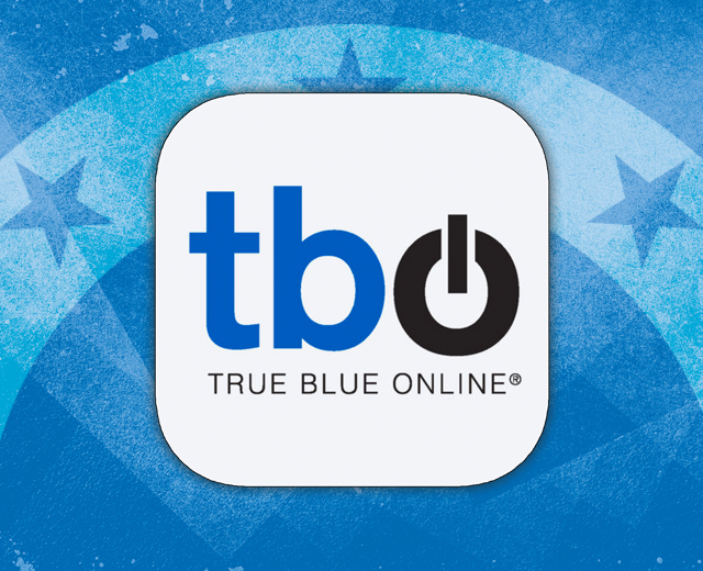 True Blue Online App Image