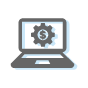 Business resource center icon.